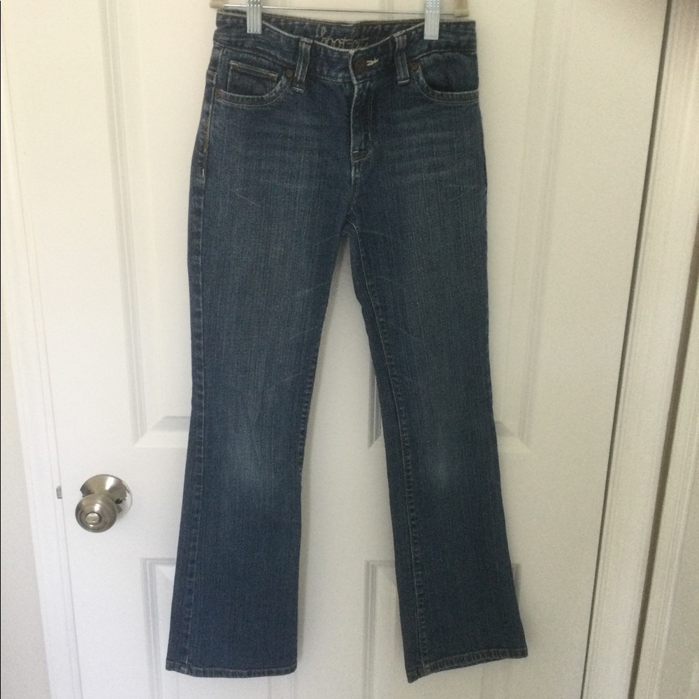Kids Old Navy boot cut jeans